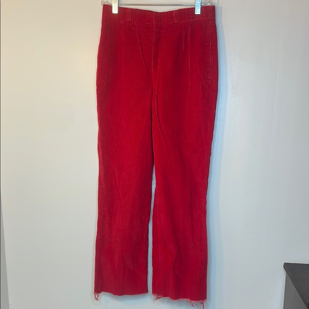 Urban Outfitters Red Trousers